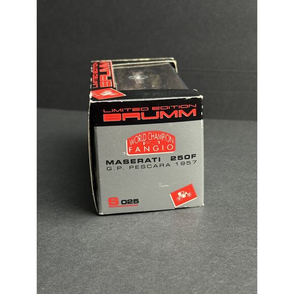 BRUMM MASERATI 250F G.P Pescara 1957 S 025. 1:43 F1. Limited Edition(1993) #4768 - Picture 4 of 6
